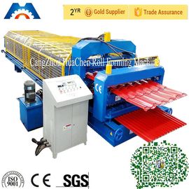 MetalSheet Roll Forming Machine 0,3 - 0,8 mm Automatisch hydraulisch snijden
