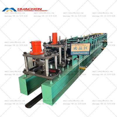 PLC-besturing C-purlin rollenvormende machine met 14-18 rollenstations