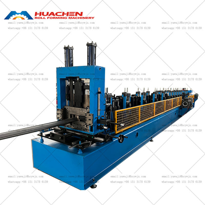 Cold Series Cz Purlin Machine Equipment Snelle wisseling met PLC-besturing