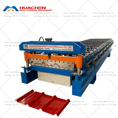 Aanpasbare eenlaag Trapezium daktegel machine Perfecte dakoplossing