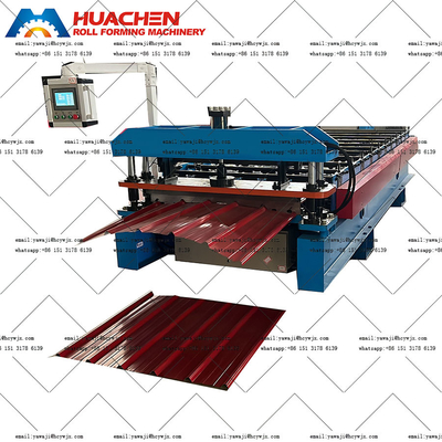 Aanpasbare dakrolvormende machine 380v 50Hz 3 fasen