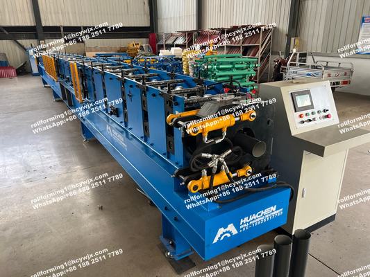 Ronde Regenpijp Rolvormmachine Voor Regenwater Afvoerpijp / Waterpijp