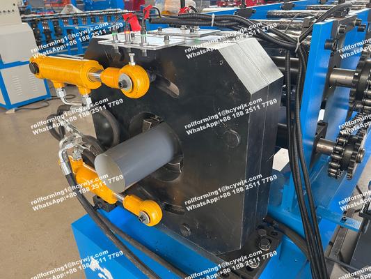 Regenwater staal-aflopende buis rollen vormmachine 333