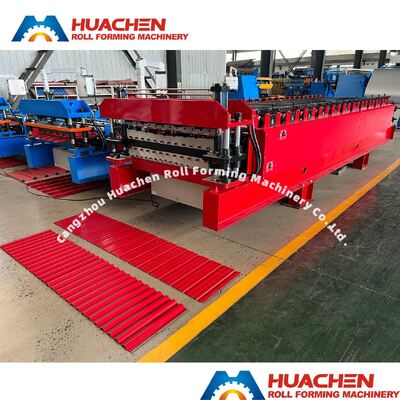 350 H Beam Machine Frame Steel Wall Roll Forming Machine Featuring 45 Steel Rollers for Durable Metal Wall Panel Forming