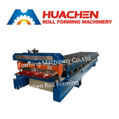 Machine voor het maken van dakplaten met metalen panelen Machine voor het drukken van tegels met rollen Machine voor het vormen van vloertegels met een golfvormige trapeziumvorm