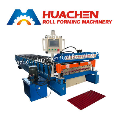 Metal Roofing Galvanized Aluminum Steel Iron Sheet Making Machine