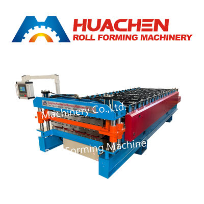 Putai Metalen gegolfde dakplaat maken PPGI / PPGL / Gi / GL Zink staal dakplaat rolvormende machine