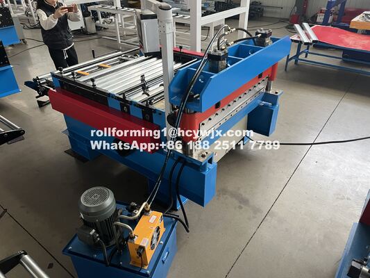 1 mm dikte metalen plaat gelijkstellen en snijmachine voor breedte 1000 mm - 1250 mm