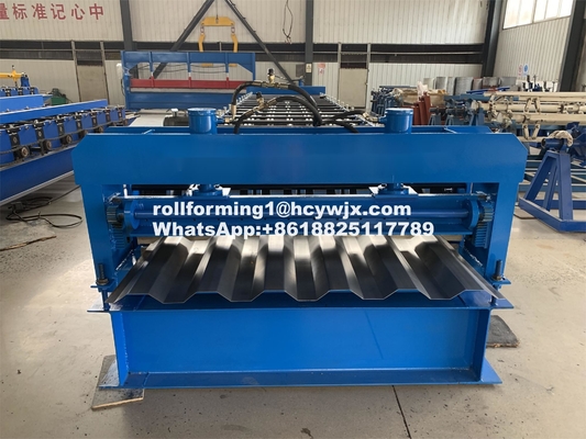 17.5x3kw keten aangedreven koude rollen vormmachine snelheid 8-12m/min