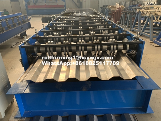 17.5x3kw keten aangedreven koude rollen vormmachine snelheid 8-12m/min