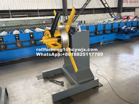 45 Stalen schacht plafond metalen rolvormende machine PLC-besturingssysteem