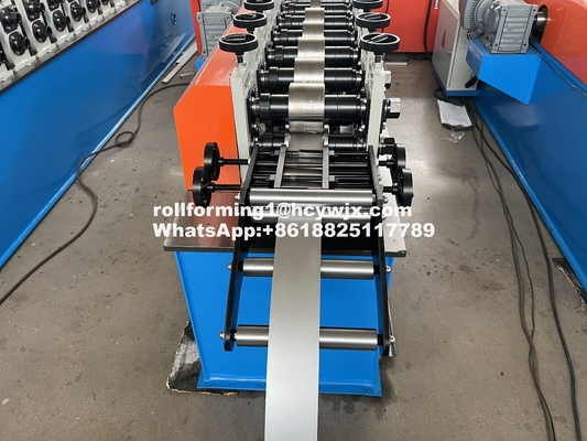 45 Stalen schacht plafond metalen rolvormende machine PLC-besturingssysteem