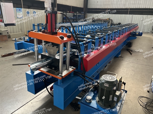 Hydraulisch snijdoek rolvormende machine keten aangedreven