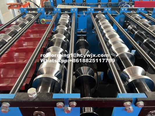 15-20m/min Dubbellaagvormende machine voor metalen dakplaten