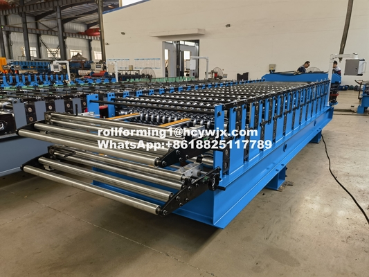 4 kW rollenvormende machine met een hoofdasdiameter van 70-80 mm