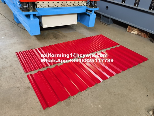 4 kW rollenvormende machine met een hoofdasdiameter van 70-80 mm