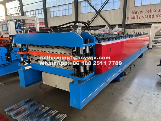 TR18/137 Hoogwaardige dubbele laag rollenvormende machine voor de productie van metalen dakbedekking