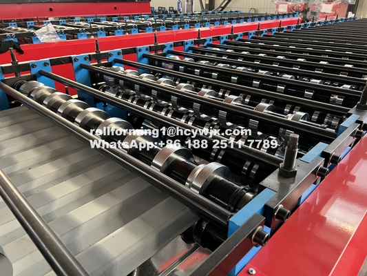 TR18/137 Hoogwaardige dubbele laag rollenvormende machine voor de productie van metalen dakbedekking