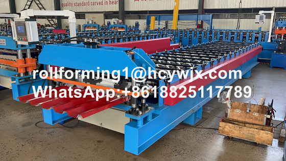 TP25/TP35/TP40 20m/min golfrolvormende machine voor dakplaten
