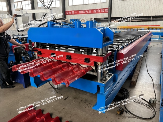 PPGI Kleurstaal GI-materiaal voor glazen tegel rollenvormende machine