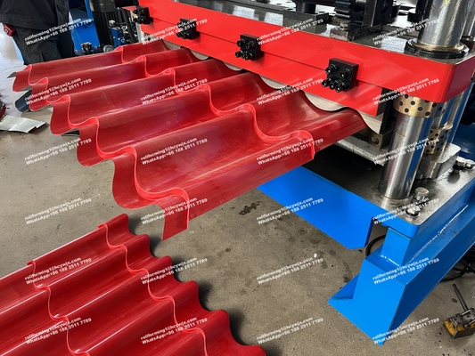 PPGI Kleurstaal GI-materiaal voor glazen tegel rollenvormende machine