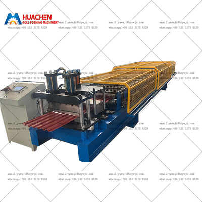 HC15-79-395 Roll Up Door Shutter Door Roll Forming Machine Volledig automatisch Gemakkelijk te bedienen
