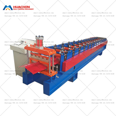 CR12 Goedkopere Ridge Cap Roll Forming Machine