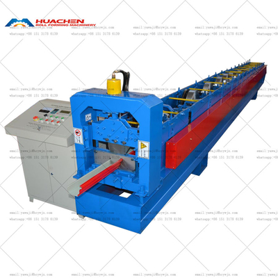 China Hoogwaardige aluminium regengat rolvormende machine