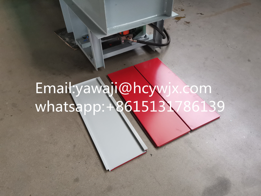 Kleuren staal tegel plafond Gusset Plate Roll Forming Machine