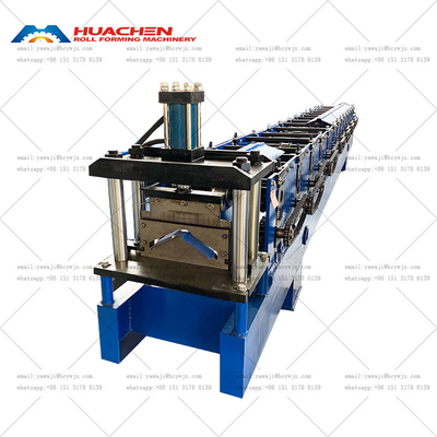 Roof Ridge Cap Roll Forming Machine voor 0,3-0,6 mm dikte