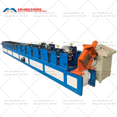Hoogwaardige aluminium regengat rollvormende machine / gootmachine