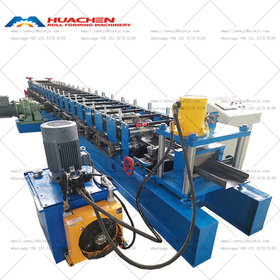 15 m/min Door Frame Roll Forming Machine Hydraulisch met motorpomp en PLC