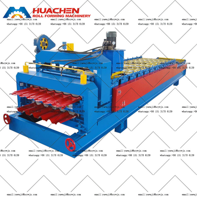Professionele PPGI / GI-materiaal Double Deck Roll Forming Machine fabrikanten