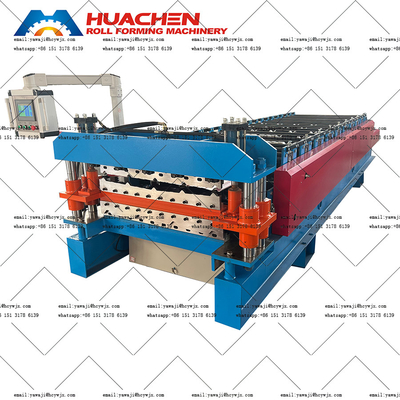 Professionele metalen silo dubbellagig rollenvormende machine