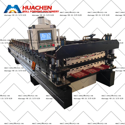 Hoogwaardige PPGI/GI-staal rollformmachines met dubbeldek