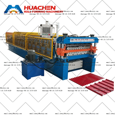 PPGI / GI staalprofiel dubbele dek rollenvormende machine