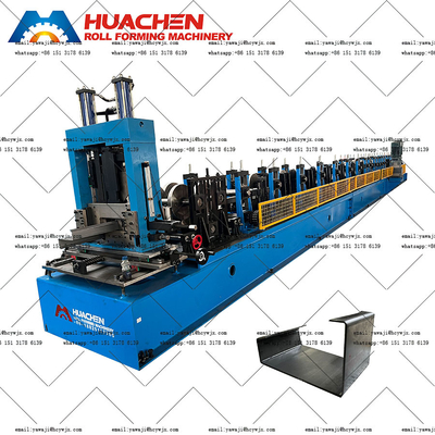 C60-250 automatisch c-het Lichte C Purlin Broodje die van de Kanaalmachine Machine vormen