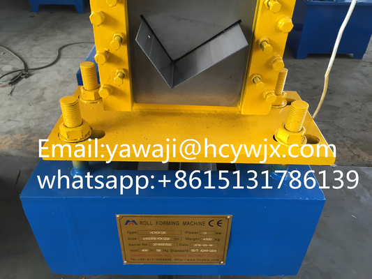 U-kanaal rollenvormende machines / rollenvormende machines