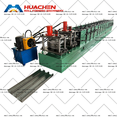 C Purlin rollforming machine met automatische perforatie