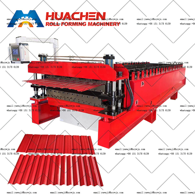 Rollformers Double Layer AG en R Panel Roll Forming Machine