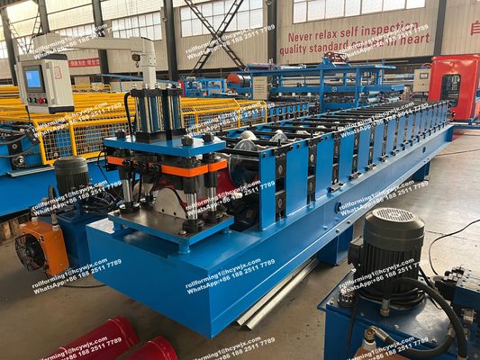 Hydraulisch snijden Intelligente stalen daktegelvormmachine