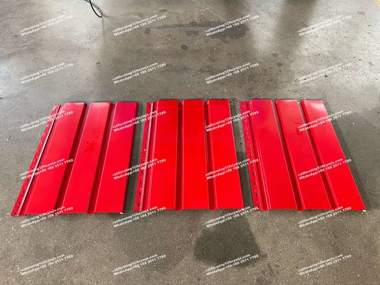 Wandpaneel rollen vormen machine magazijn wandmachine