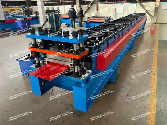 Georgia Wall Panel Roll Forming Machine voor commerciële metalen gebouwen