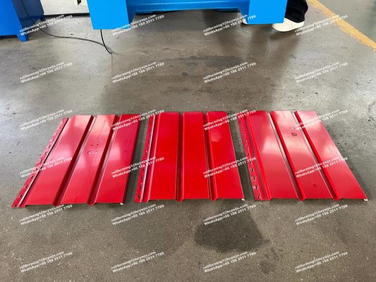 Georgia Wall Panel Roll Forming Machine voor commerciële metalen gebouwen