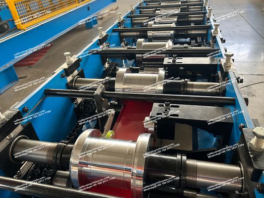 3 Fase Wall Sheet Wall Panel Roll Forming Machine PLC besturingssysteem