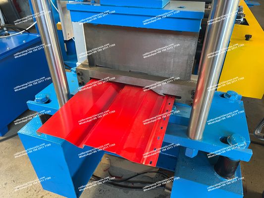 20 Roller Station Control System PLC Control Cold Steel Roll Forming Machine Voor Muur