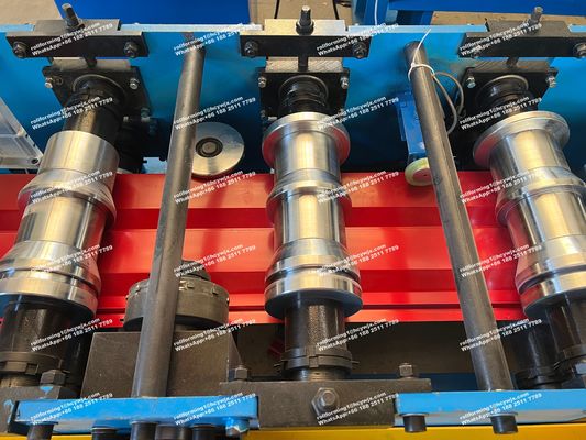 20 Roller Station Control System PLC Control Cold Steel Roll Forming Machine Voor Muur