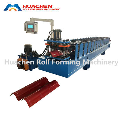 China Ridge Cap Tile Roll Forming Making Machine