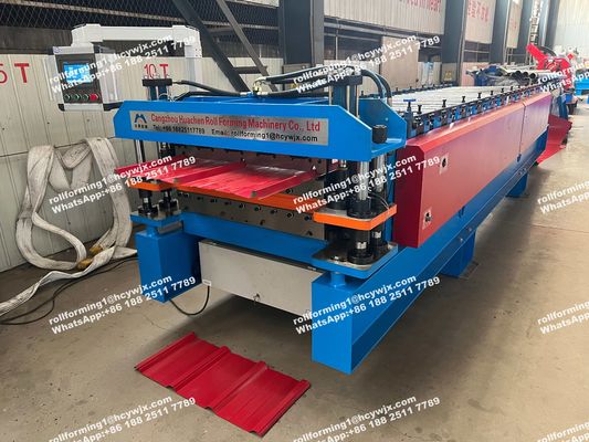20M/Min Metalen dakpaneel Dubbellaag rolvormende machine Automatisch type