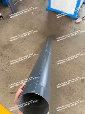 Regenwater staal-aflopende buis rollen vormmachine 333